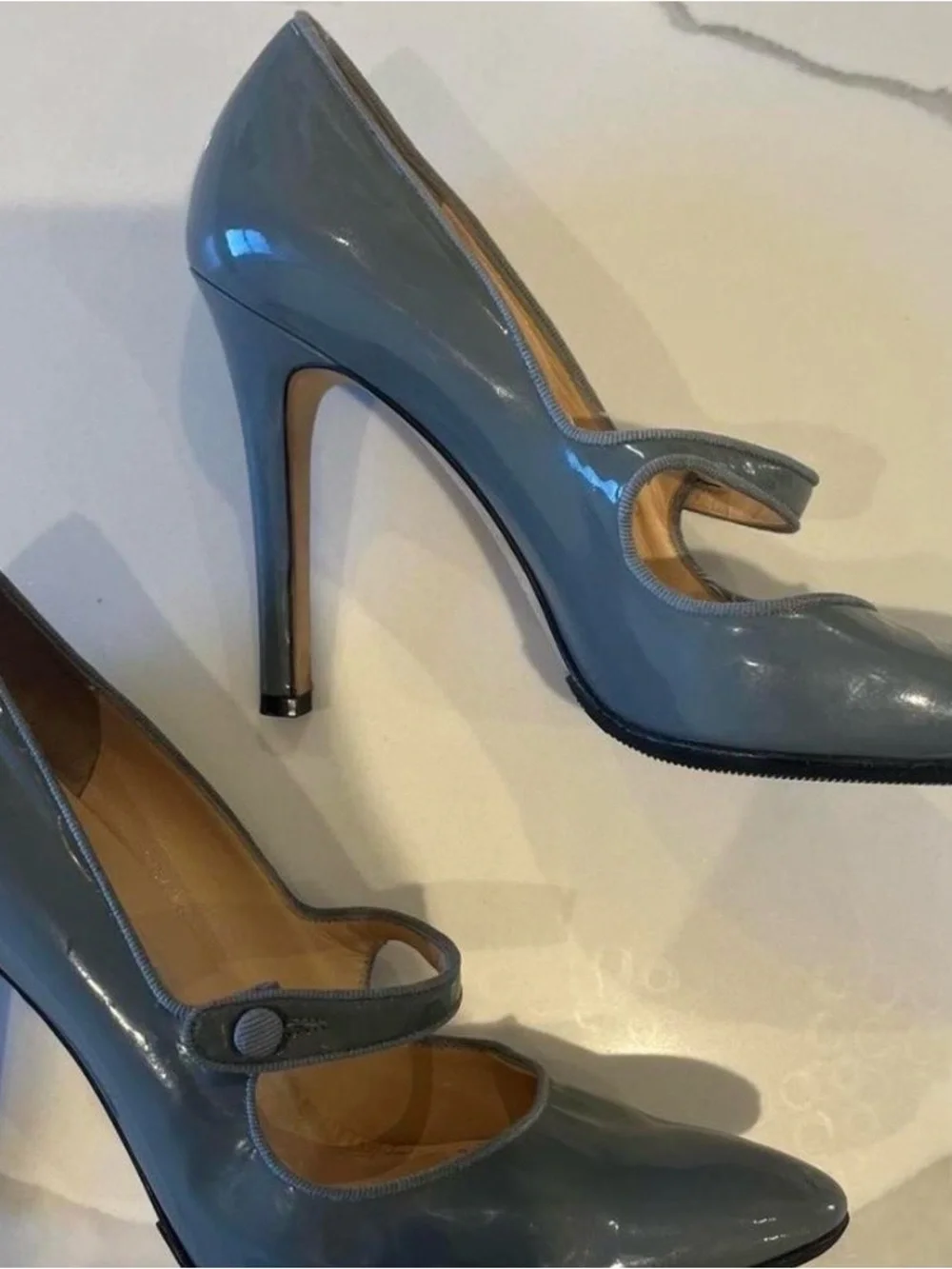 Manolo Blahnik Patent Leather Heels - Picture 2 of 8